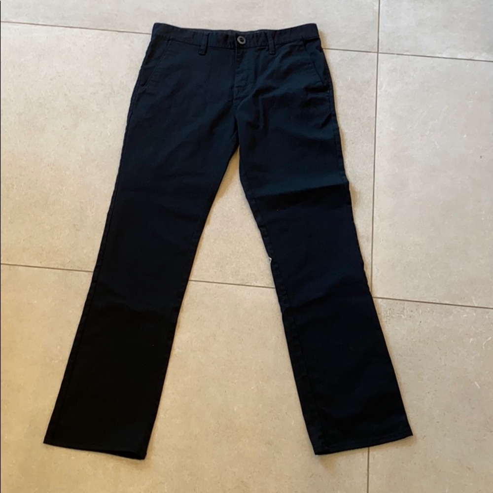 Volcom blacks boys long pants